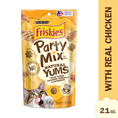 Purina Friskies Golosinas Naturales para Gatos con Pollo Real