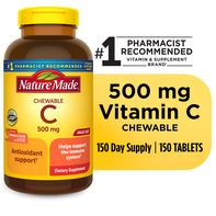 Nature Made Comprimés à Mâcher de Vitamine C 500 mg