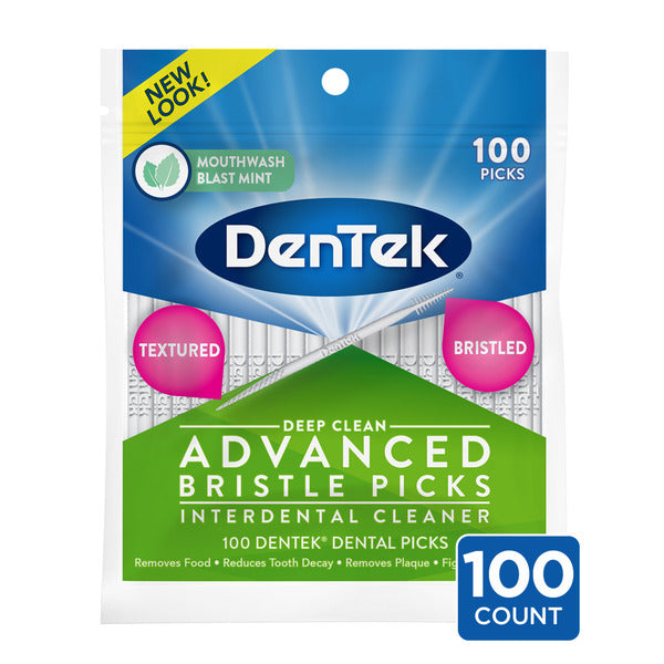 DenTek Interdental Cleaners - Deep Clean Advanced Bristle Picks
