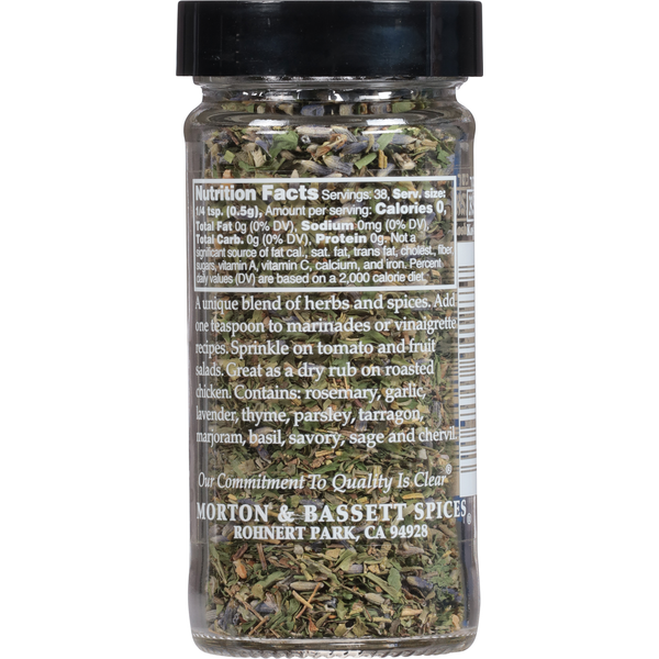 Morton & Bassett Épices Herbes de Provence