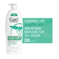 Crème hydratante pour le corps et les mains sans parfum Curél