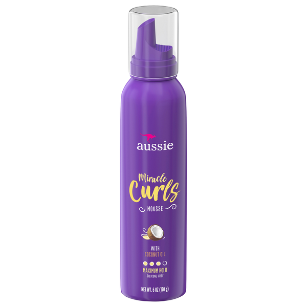 Mousse Aussie avec Huile de Coco - Tenue Maximale