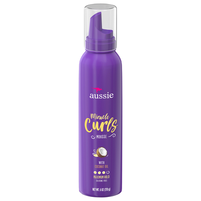 Mousse Aussie con Aceite de Coco - Fijación Máxima