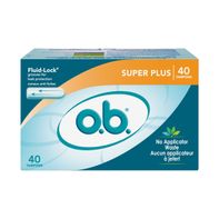 o.b. Original Applicator Free Tampons, Sin fragancia