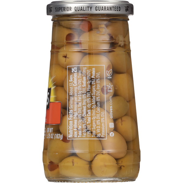 Aceitunas Manzanilla Rellenas de Pimiento Pearls