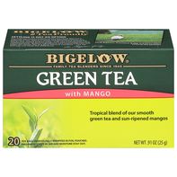 Bigelow Té Verde con Mango - Bolsitas de Té Premium