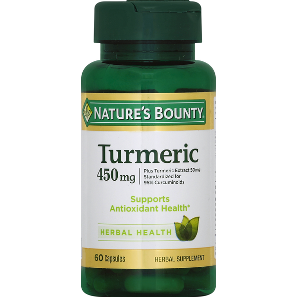 Suplemento de Cúrcuma de Nature's Bounty