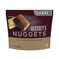 Hershey's NUGGETS Milk Chocolate with Almonds Share Pack, 10.1 oz
