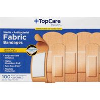 TopCare Fabric Adhesive Bandages - Sterile & Antibacterial