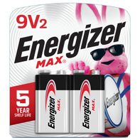 Energizer 9V Alkaline Batteries - Reliable Power Source