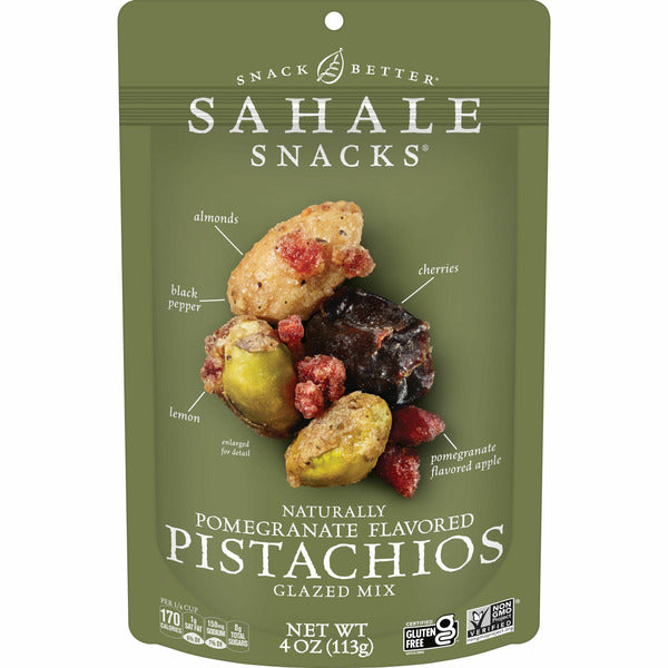 Pistaches aromatisées à la grenade Sahale Snacks