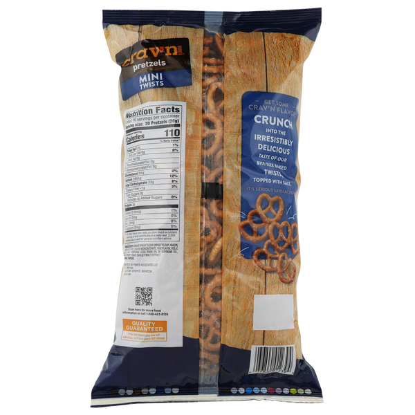 Crav'n Flavor Mini Twist Pretzels