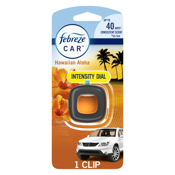 Febreze Clip de Ventilación para Automóvil con Eliminación de Olores - Aloha Hawaiano