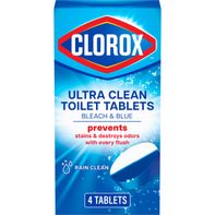Clorox Ultra Clean Toilet Tablets with Bleach & Blue