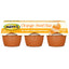 Mott's Compote de Pommes Orange Tourbillon Sans Sucre Ajouté, 6 Comptoirs