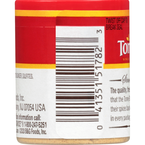 Tone's Ground Ginger - Premium Spice for Culinary Excellence