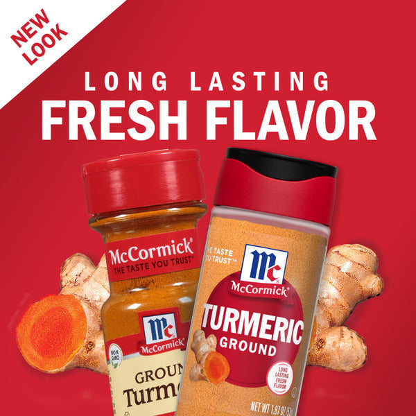 McCormick Ground Turmeric - Premium Spice for Culinary Excellence