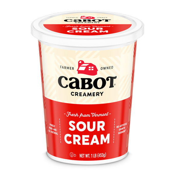 Crème aigre Cabot - 1 lb de délice crémeux