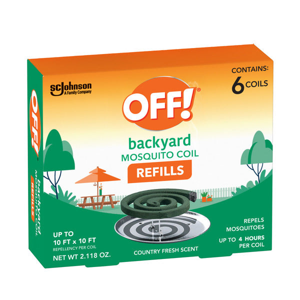 Recargas de espirales para mosquitos Off!® Backyard