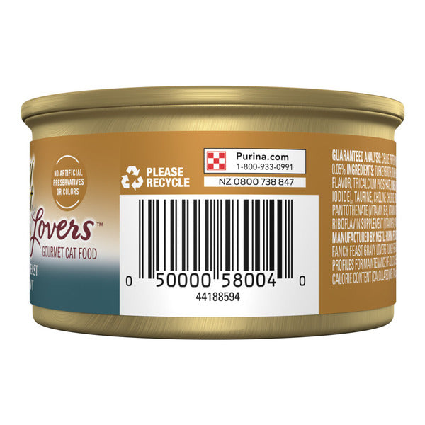 Purina Fancy Feast Gravy Lovers Turkey Feast Cat Food
