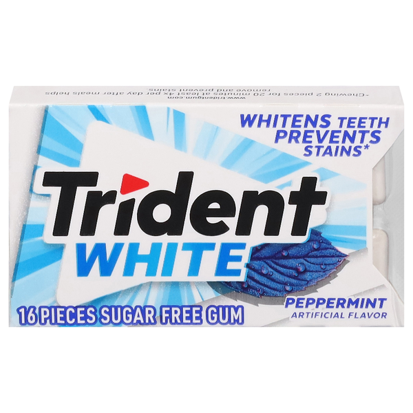 Chicle Sin Azúcar de Menta Trident