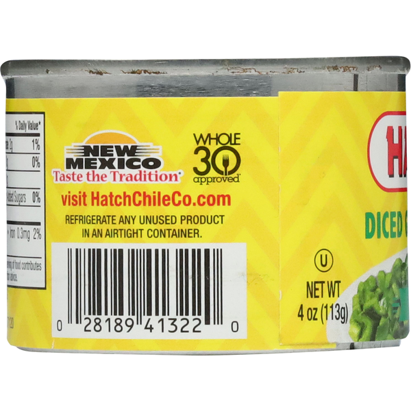 HATCH Chile Verde Diced Suave