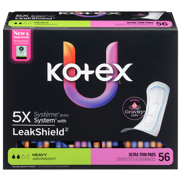 U by Kotex Ultra Thin Heavy Pads