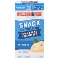 Bumble Bee Snack On The Run! Tuna with Crackers