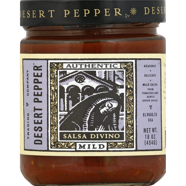 Desert Pepper Trading Co. Salsa, Divino, Mild