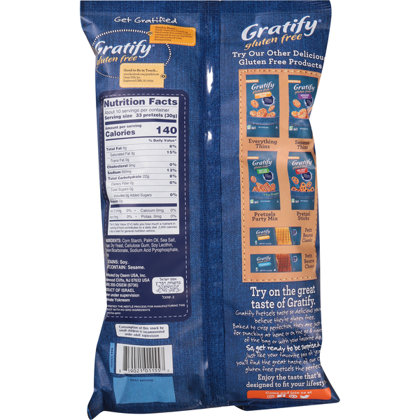 Gratify Sticks - Croustillants au Fromage Gourmet