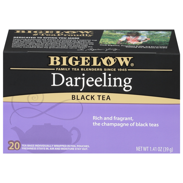 Bigelow Darjeeling Black Tea - Premium Quality