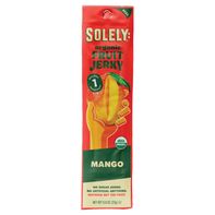 Solely Organic Mango Fruit Jerky - Single Strip