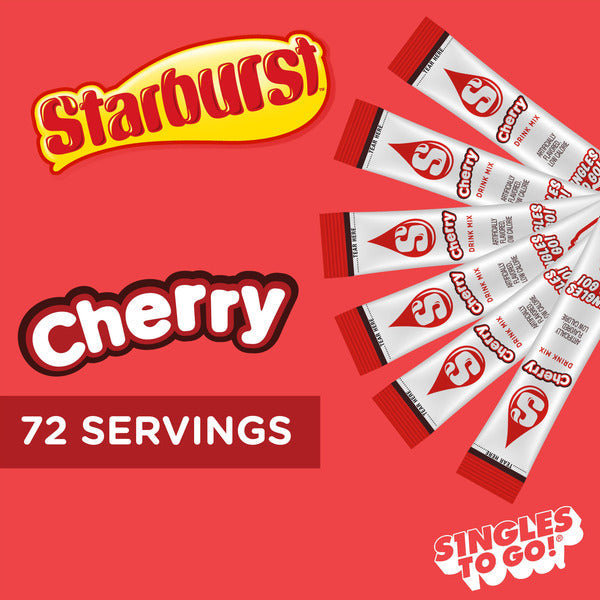 STARBURST Cherry Drink Mix - Low Calorie Refreshment