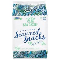 Sea Castle Roasted Sea Salt Seaweed Snacks