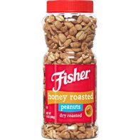 Cacahuetes secos asados con miel Fisher