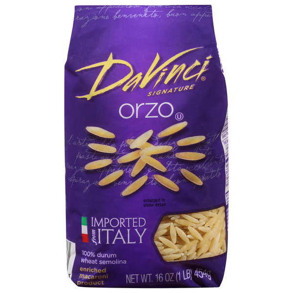 DaVinci Signature Orzo Pasta