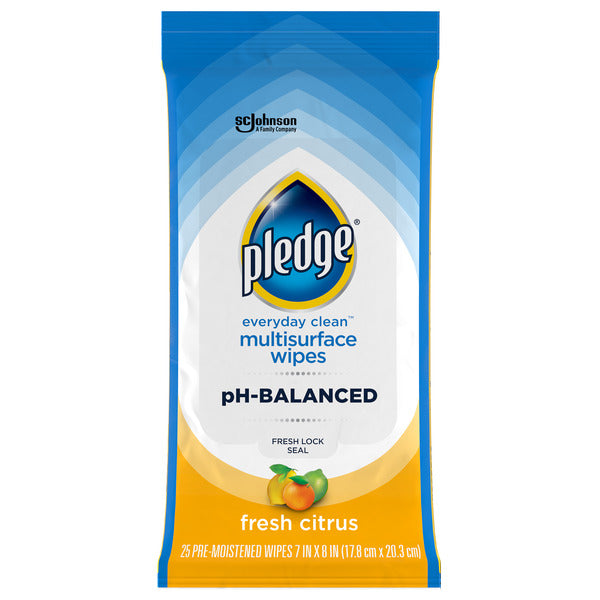 Toallitas Multisuperficie Pledge Everyday Clean™ - Aroma Cítrico Fresco