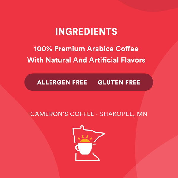 Cameron's Coffee EcoPods - Vanille Noisette Torréfaction Légère