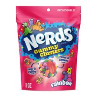 Gomitas NERDS en Grupos - Arcoíris Crujiente y Gummy