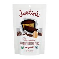 Mini Taza de Mantequilla de Maní con Chocolate Oscuro de Justin, 4.7 OZ