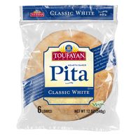 Pan de Pita Blanco Clásico de Toufayan Bakeries