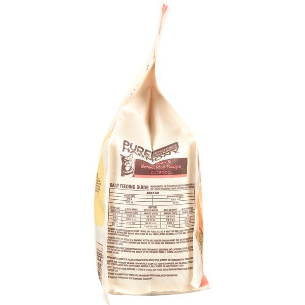 Pure Harmony Super Premium Cat Food - Salmon & Brown Rice