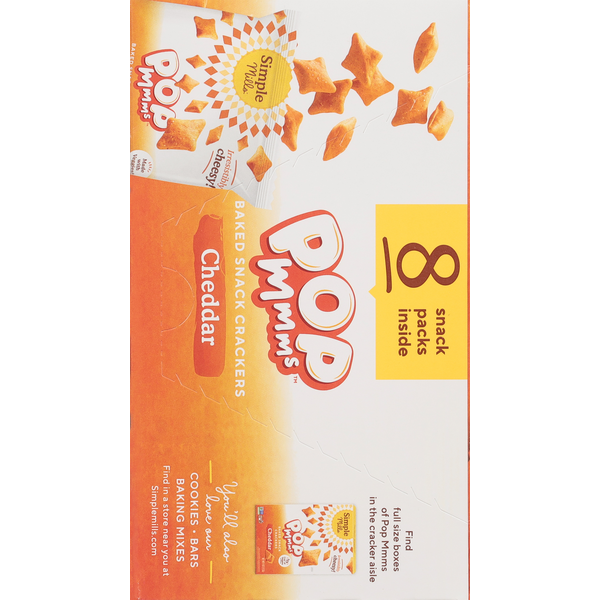 Crackers au cheddar Simple Mills - Perfection cuite