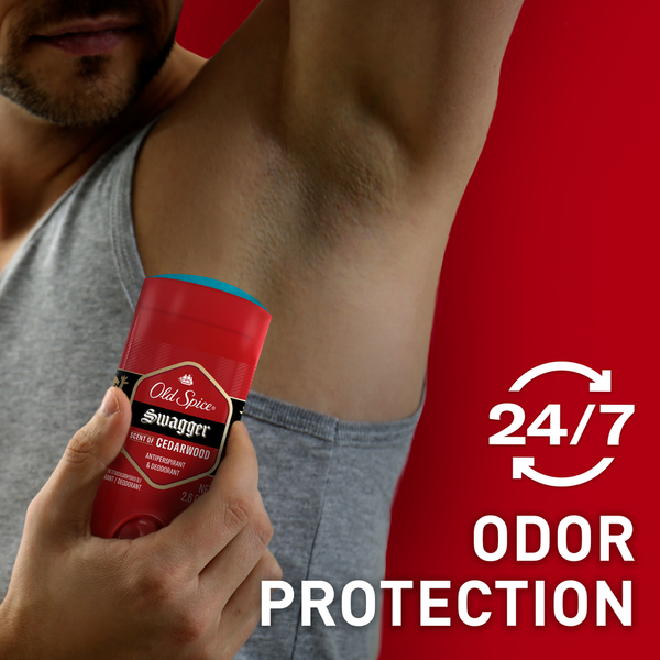 Desodorante para hombres Old Spice sin aluminio Swagger