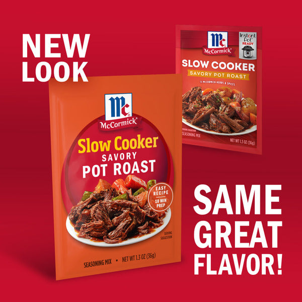 McCormick® Slow Cooker Savory Pot Roast Seasoning Mix