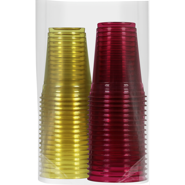 Hefty Plastic Party Tumblers - 18 Fluid Ounce