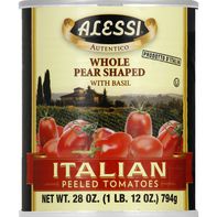 Tomates entières pelées italiennes Alessi