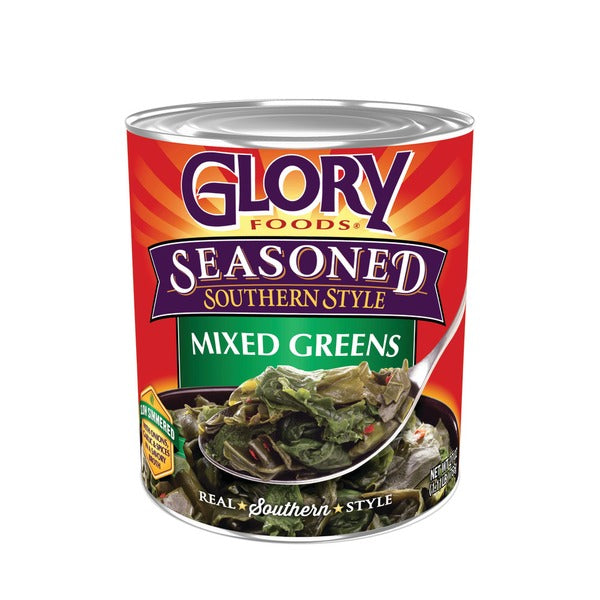 Glory Foods Mélange de Verdure Assaisonné à la Mode du Sud