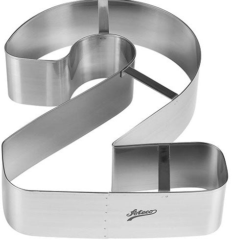 Coupe-gâteaux en chiffres hauts Ateco de 11"