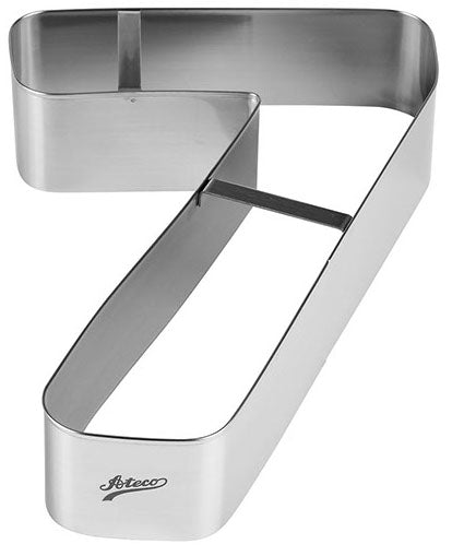 Coupe-gâteaux en chiffres hauts Ateco de 11"
